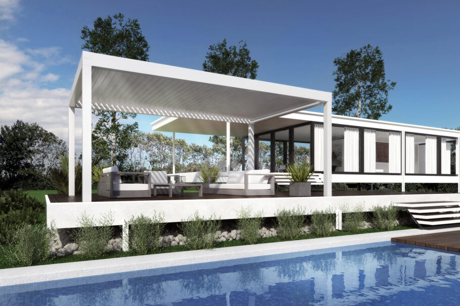 βιοκλιματικές πέργκολες αλουμινίου